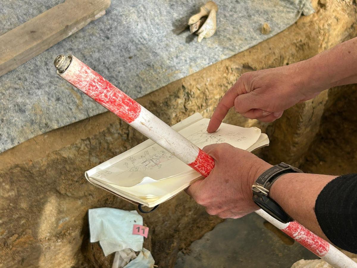 EN IMÁGENES: Así avanzan los trabajos de exhumación en la fosa común de La Lloba, en Castrillón
