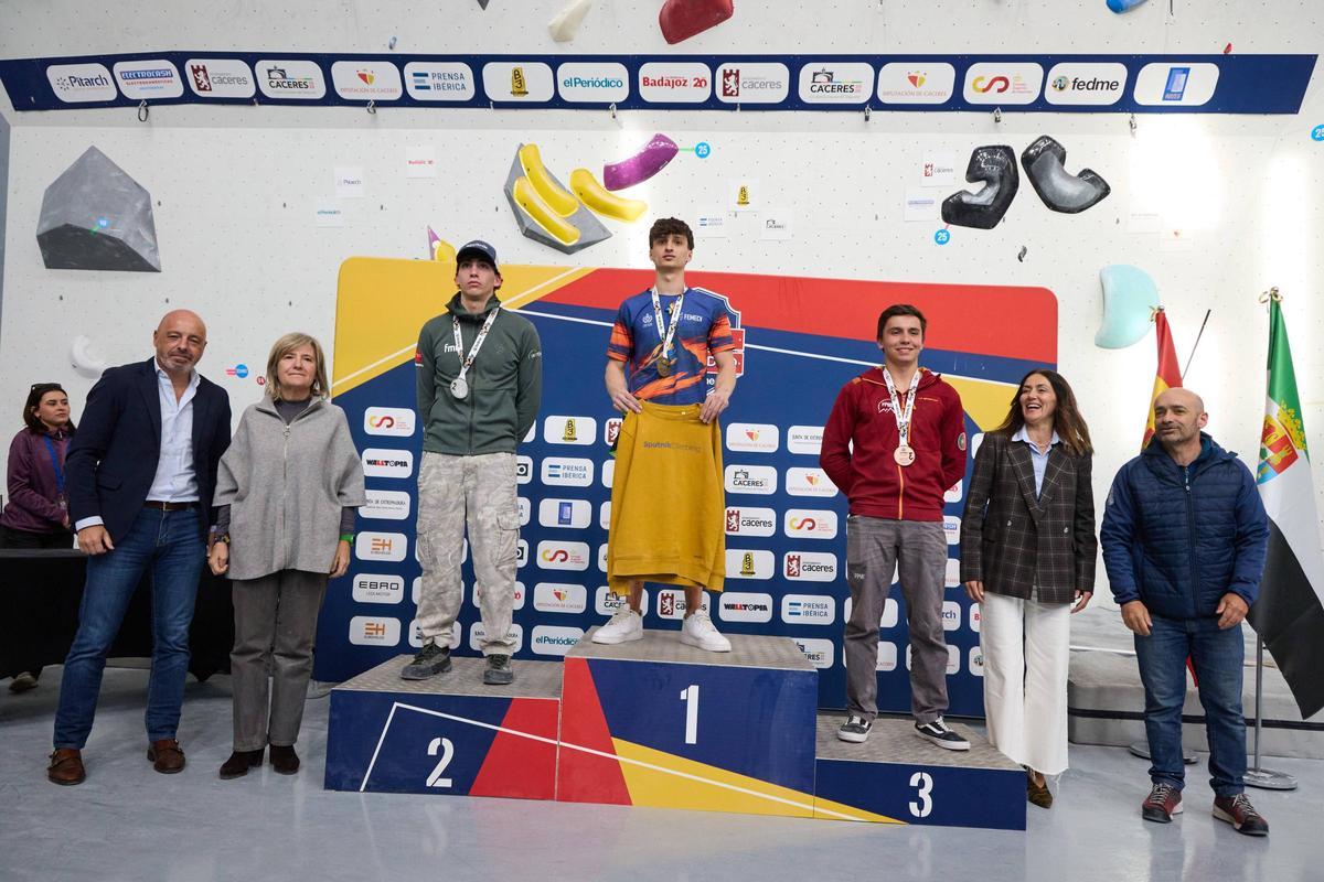 Galería | Instantáneas de la Segunda jornada de la Copa de España de Escalada en Cáceres