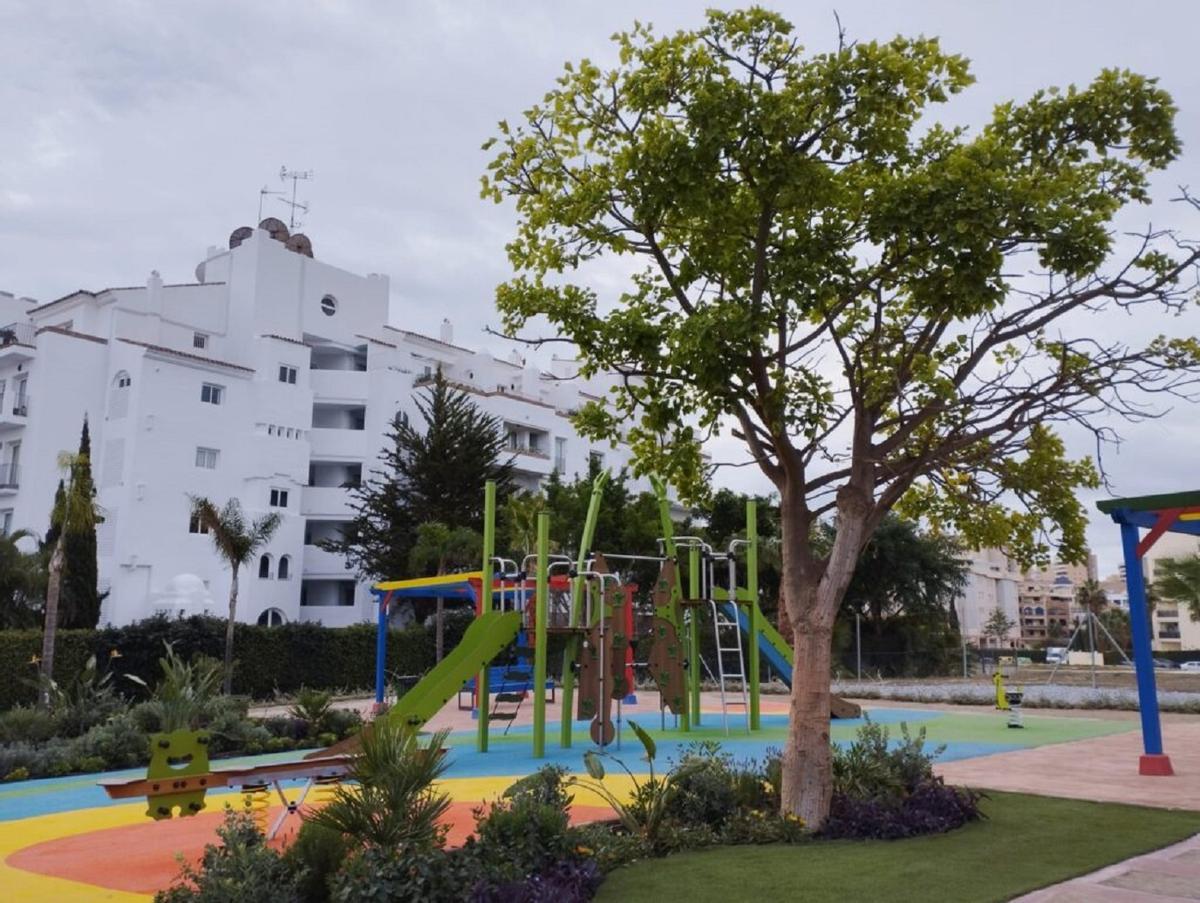 El parque de los Colores está en La Colina