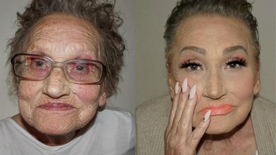 &#039;Glam Ma&#039;, la abuela que arrasa por su milagroso maquillaje rejuvenecedor