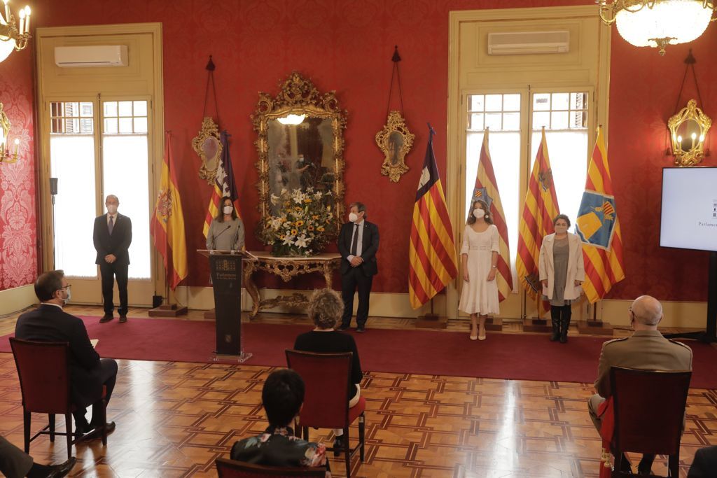 Thomàs reivindica el papel del Estatuto de Autonomía como "arma contra la pandemia" en el Día de Baleares