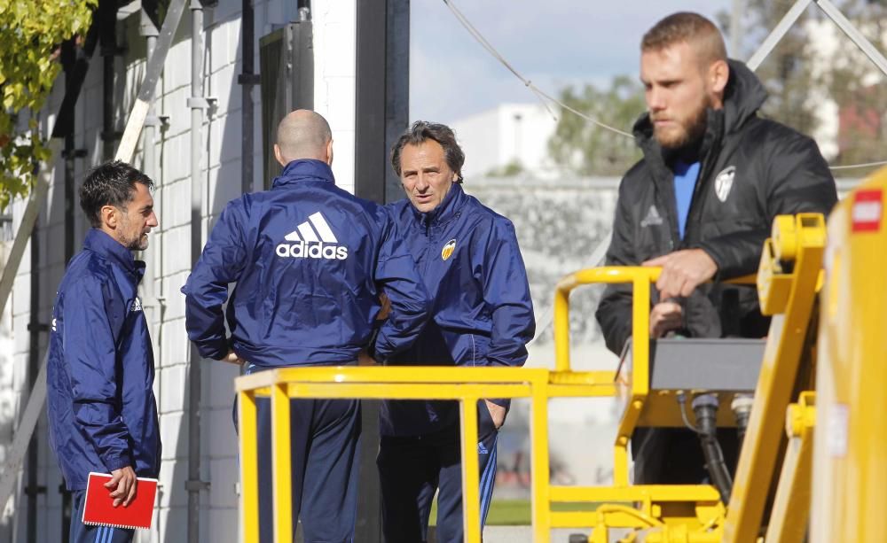 Las mejores imágenes del entrenamiento del Valencia CF