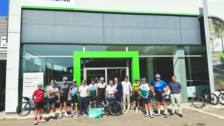 Škoda Motor Pacífico se suma al reto solidario de José María López en su paso por Alzira y Xàtiva