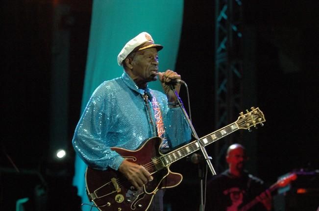 ACTUACION DE .CHUCK BERRY. EN EL AUDITORIO DEL ...