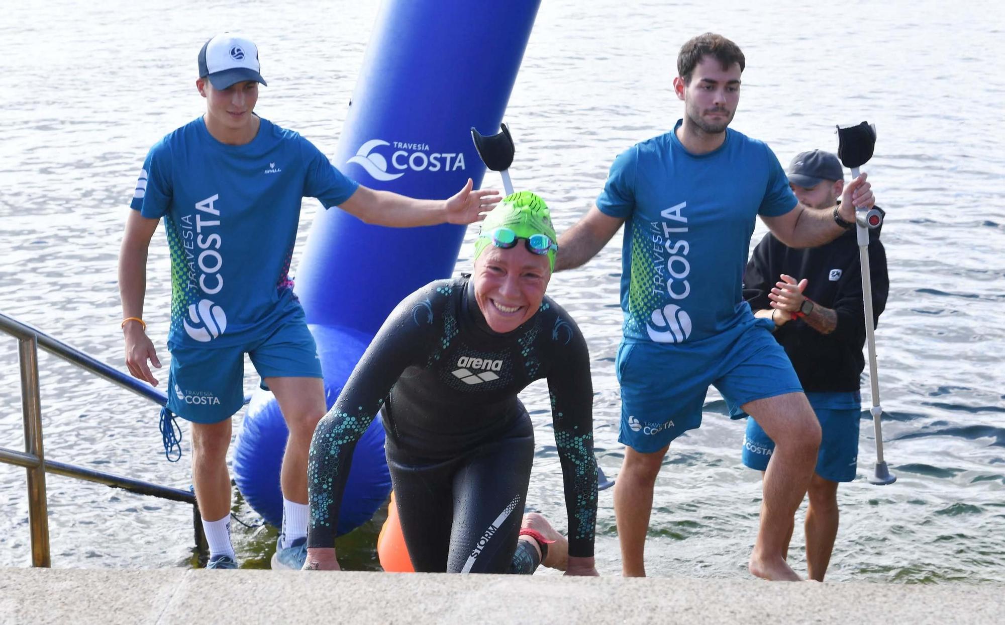 El circuito de aguas abierta Travesía Costa cierra su edición en A Coruña