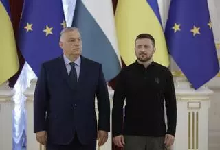 Orbán viaja a Ucrania y se reúne con Zelenski