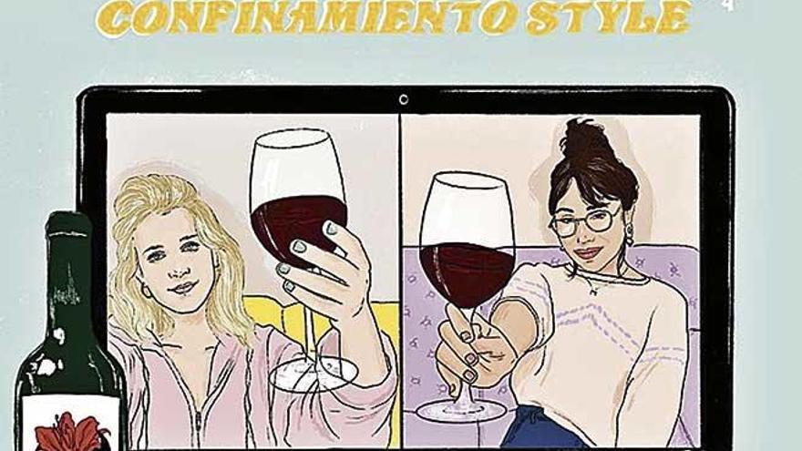 Una mallorquina ilustra el confinamiento para &#039;Vogue&#039;