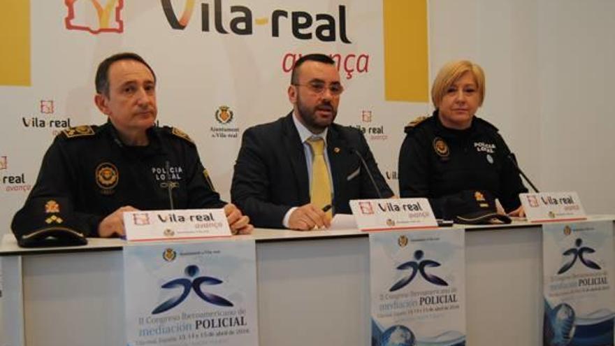 Vila-real presume de Unidad de Mediación Policial en el  II Congreso Iberoamericano