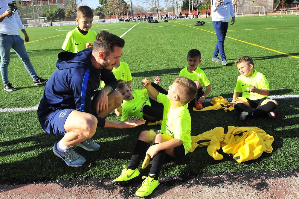 Saúl inicia en Elche el clínic Winter de la Academia Ñíguez Sport