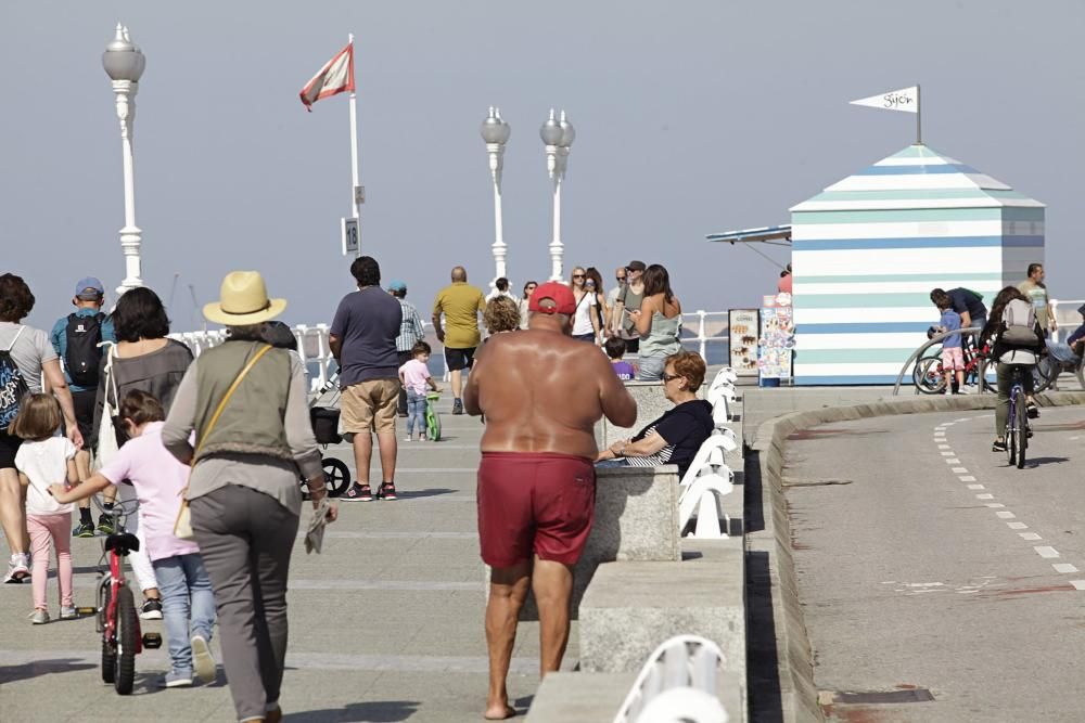 Vuelve el verano a Asturias en el primer fin de semana del otoño