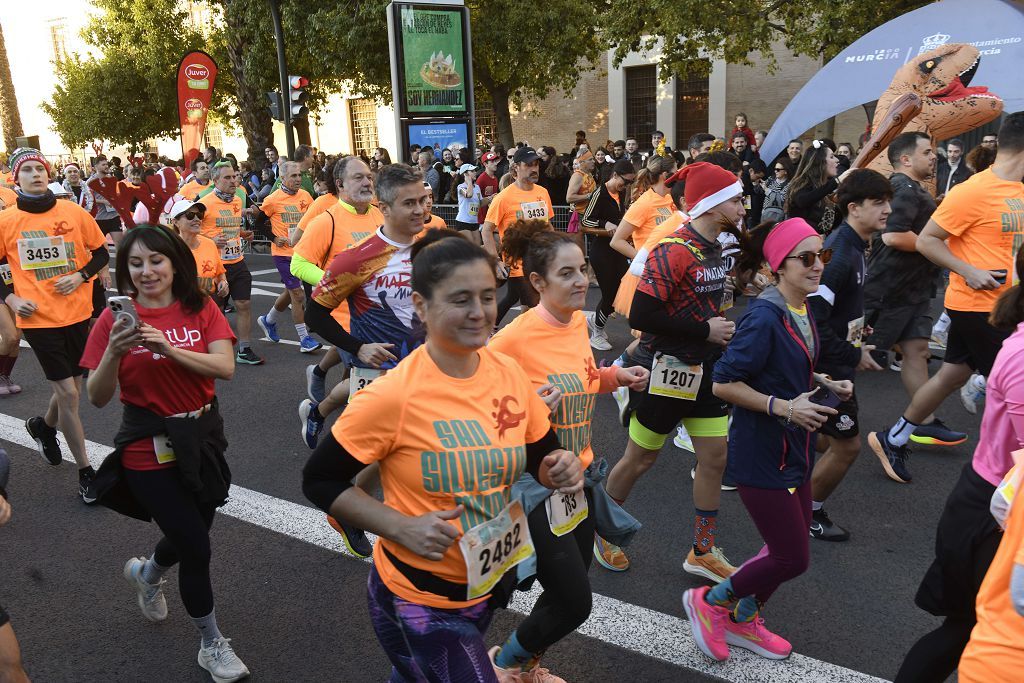 La San Silvestre 2025 en Murcia, en fotografías