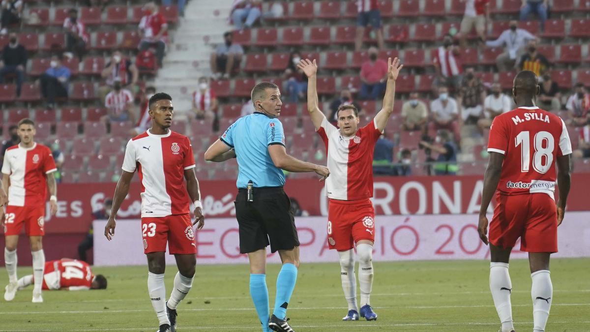 Girona FC - Rayo Vallecano, en imatges