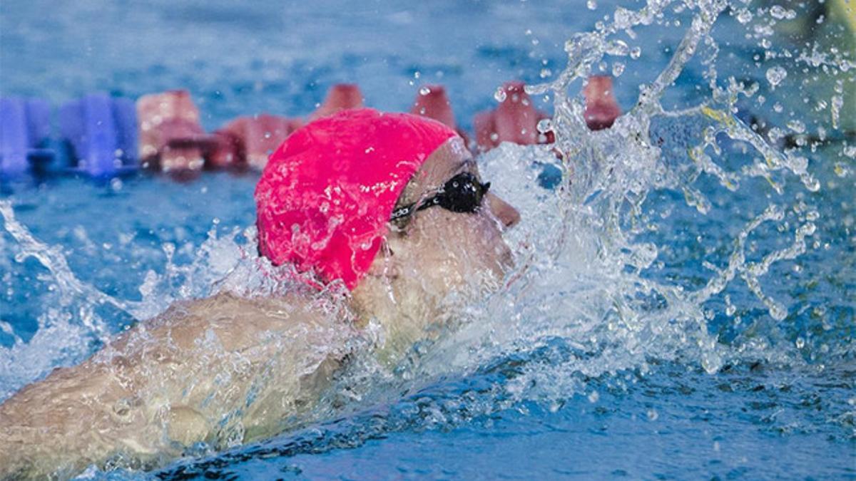 Mireia Belmonte en una imagen del Campeonato de España