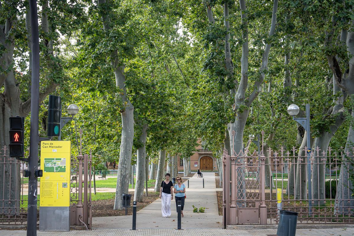 El Parque de Can Mercader de Cornellà de Llobregat.