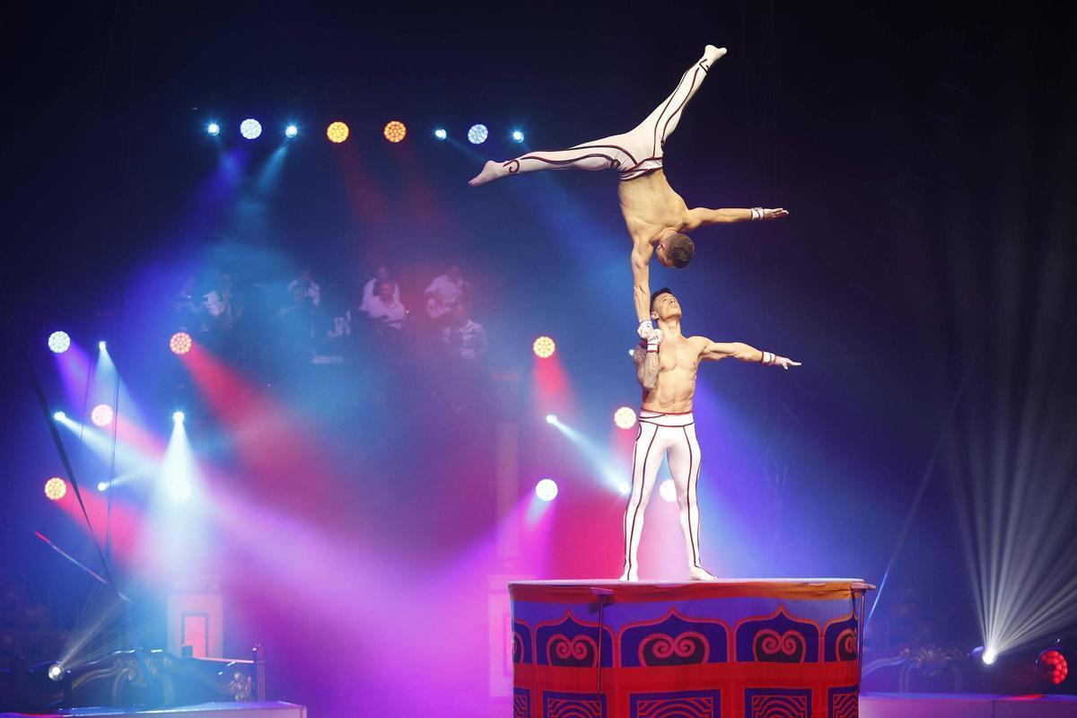 Algunos de los artistas que participan en el Festival Internacional del Circ Elefant d'Or