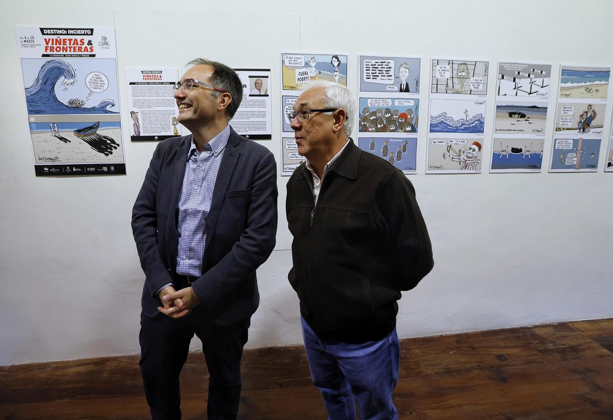 Inauguración de la exposición 'Viñetas y Fronteras'