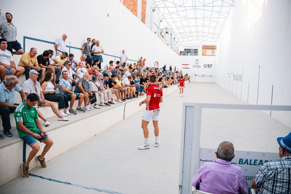 Trinquetà a Castelló per a vore la Copa.