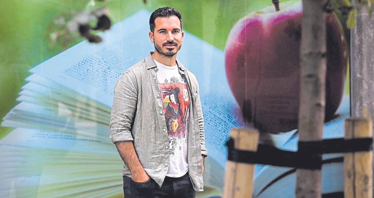 Javier Castillo, a su paso por la Semana Negra de Gijón en 2019.