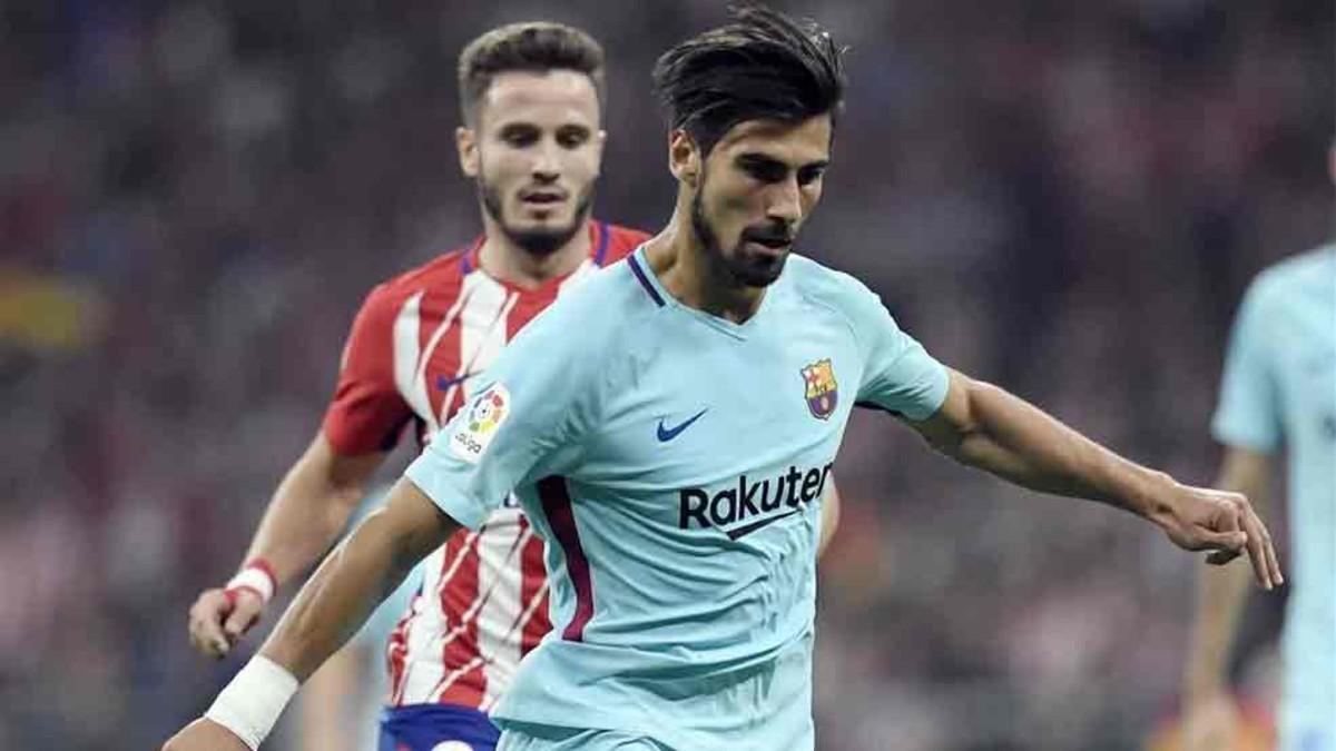 André Gomes ya fue titular ante el Atlético en el Metropolitano