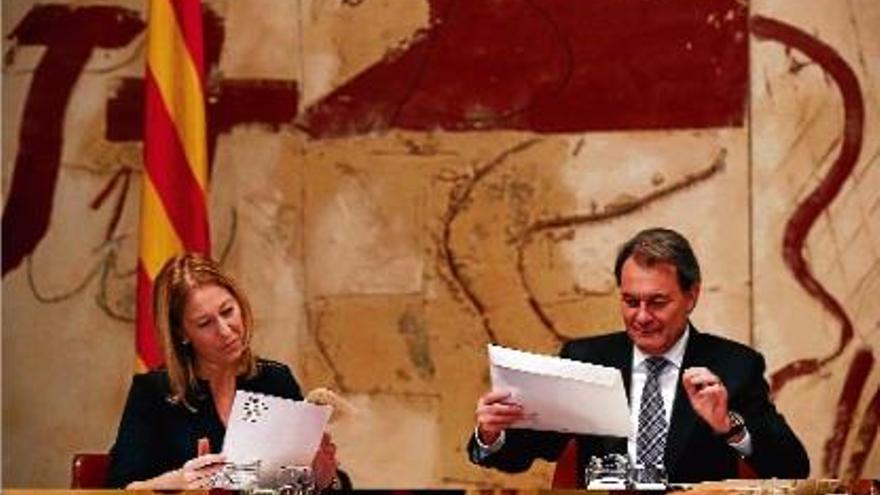 Neus Munté veu «molt hipotètic i difícil» que es faci el referèndum