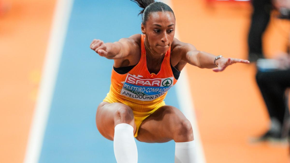 Ana Peleteiro, este jueves en Apeldoorn.