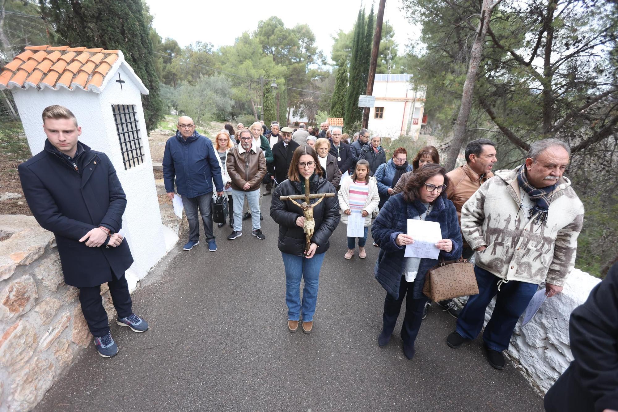 Fotos del vía crucis por el calvario de la ermita del Termet en Vila-real