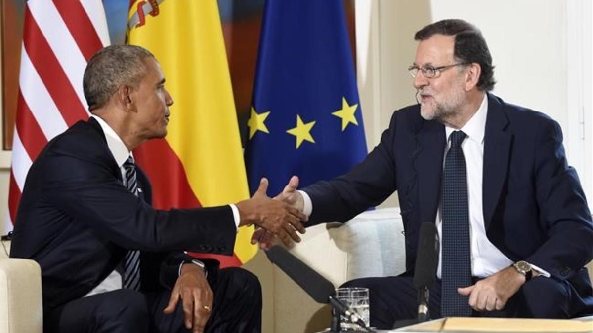 Fotogaleria visita Obama a España