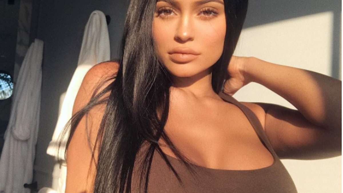 Kylie Jenner, morritos a cámara