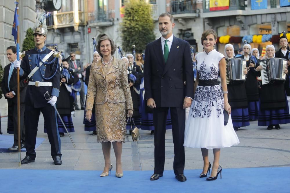 Premios Princesa de Asturias: los "looks" reales