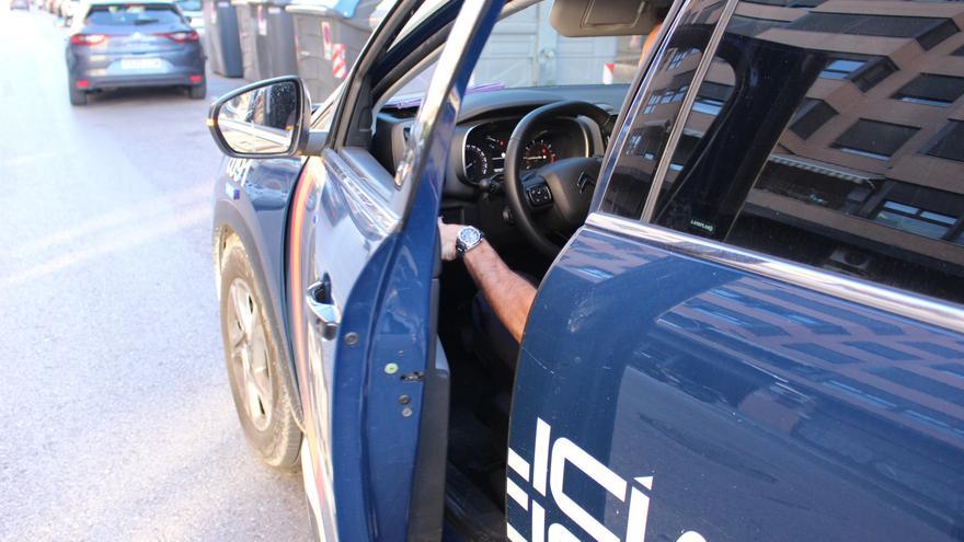 Detenido tras intentar acuchillar a un policía en Málaga