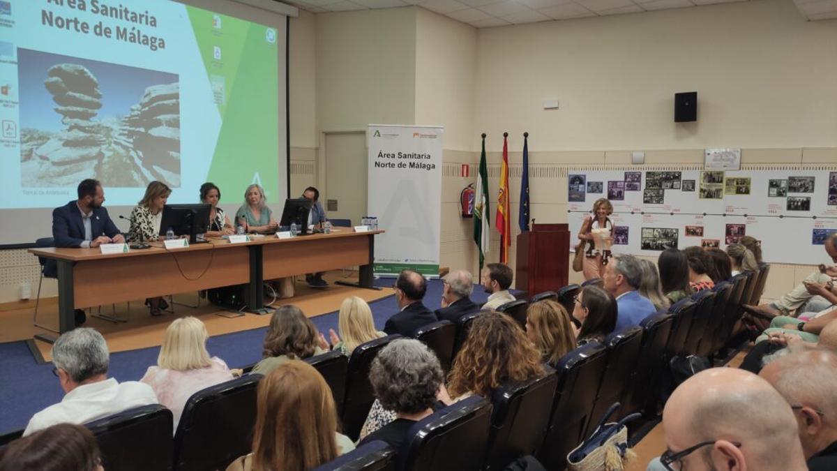 El Hospital de Antequera ha acogido durante la mañana de este viernes la presentación del Programa de Prevención de la Conducta Suicida impulsado por la Junta de Andalucía.