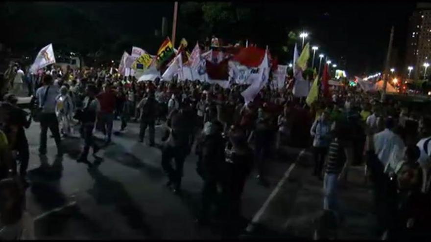 Disturbios en Brasil por las protestas del gasto en el Mundial