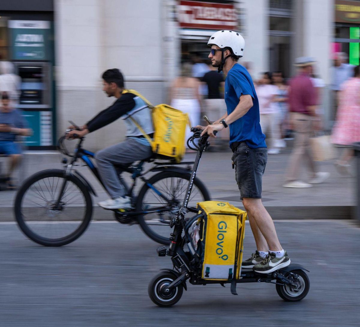 La matriu alemanya de Glovo adverteix que està en risc la seva continuïtat