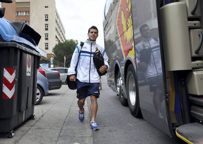 Fotogalería: Salida del Real Zaragoza a Murcia