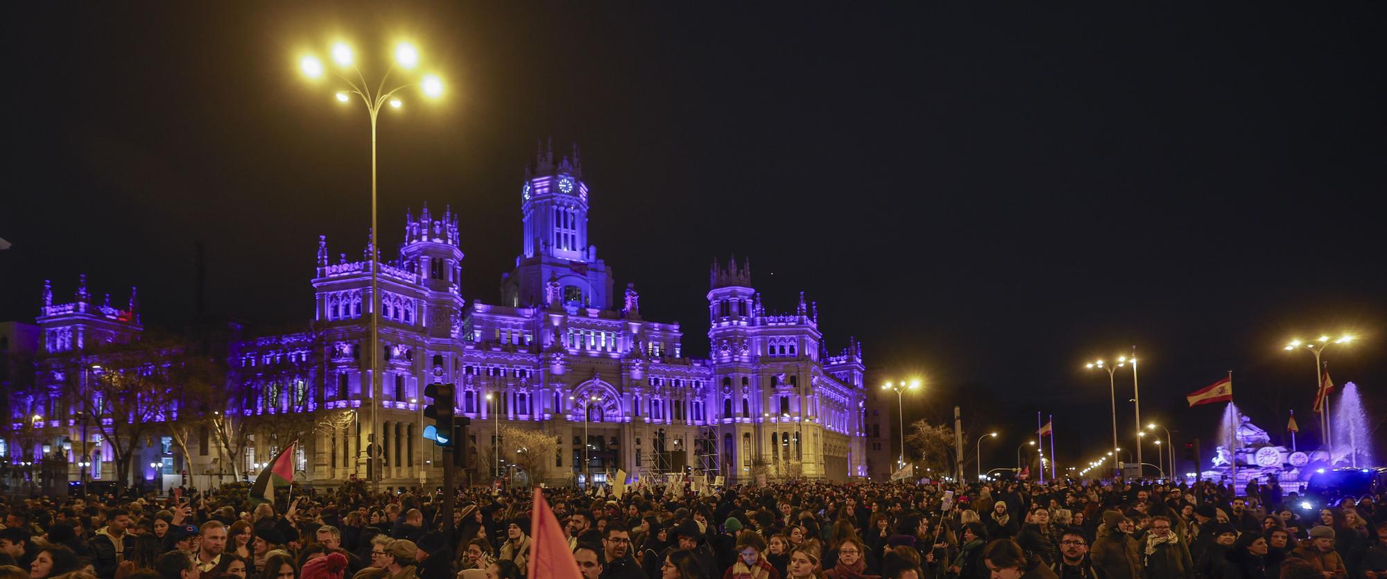 Celebración del 8M en Madrid