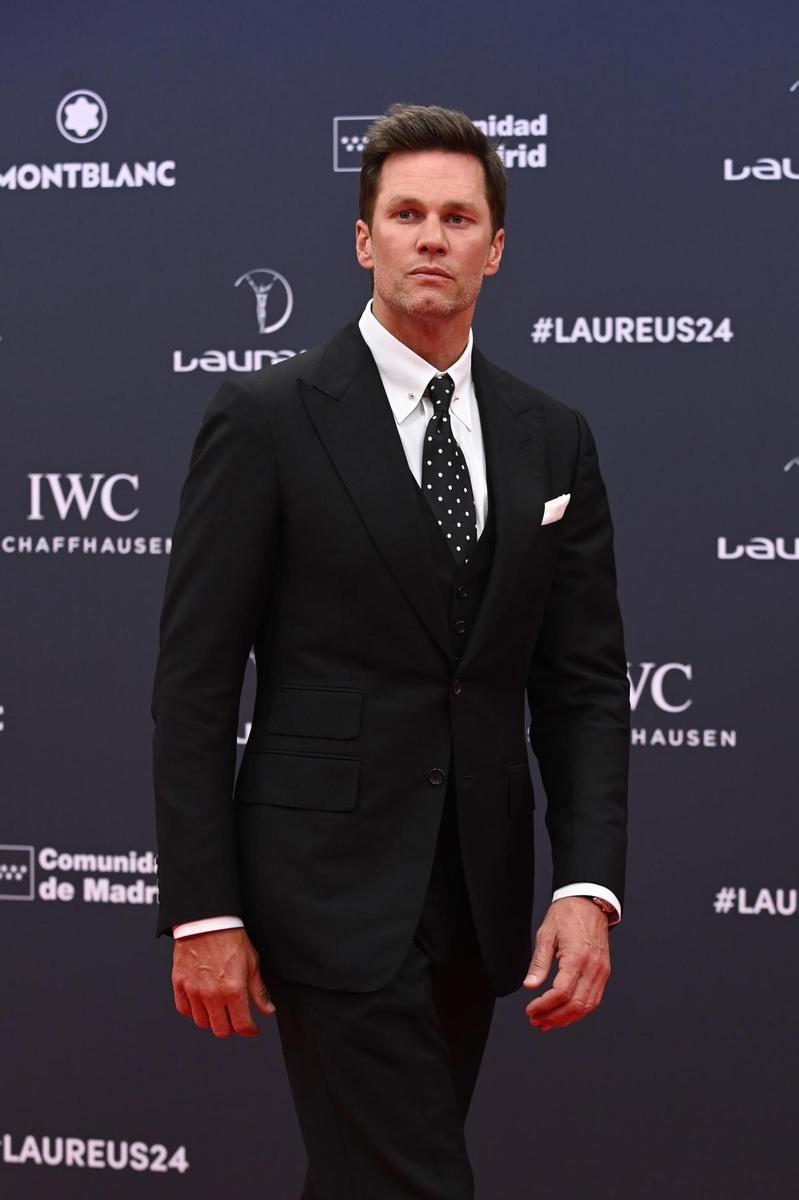 Tom Brady en los Premios Laureus 2024