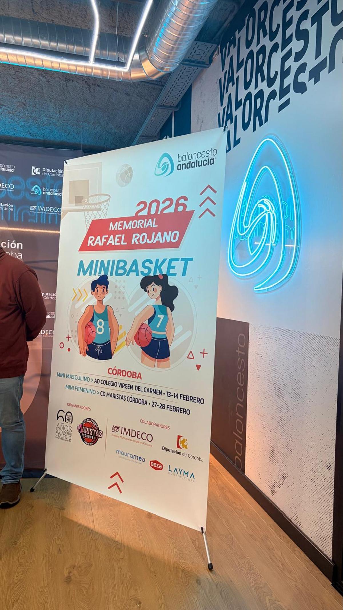 La presentación del cartel oficial del Memorial Rafael Rojano de 2026.