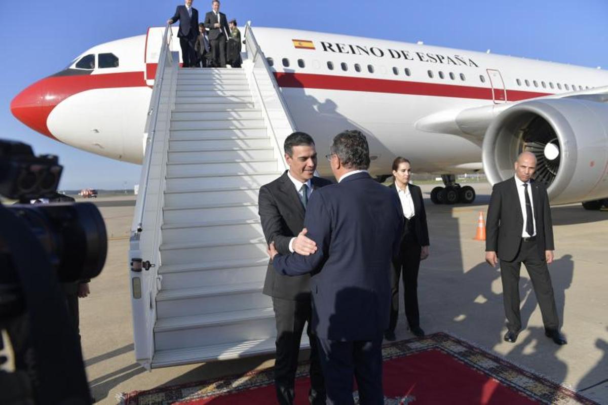 Visita del presidente Pedro Sánchez a Marruecos