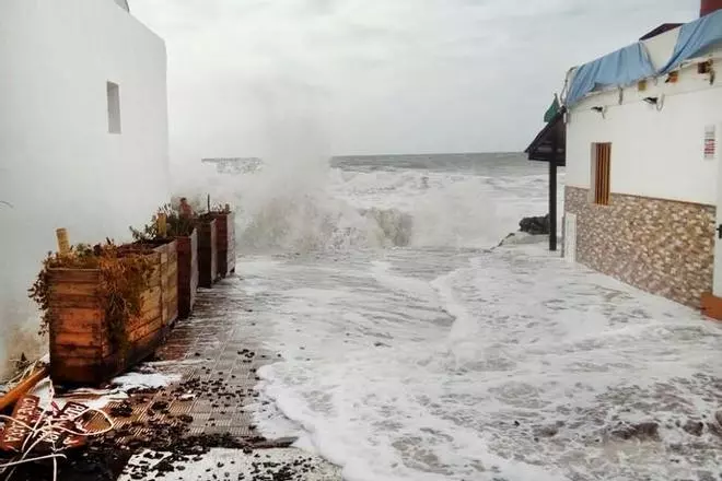 La borrasca Emma en Fuerteventura (28/02/2018)
