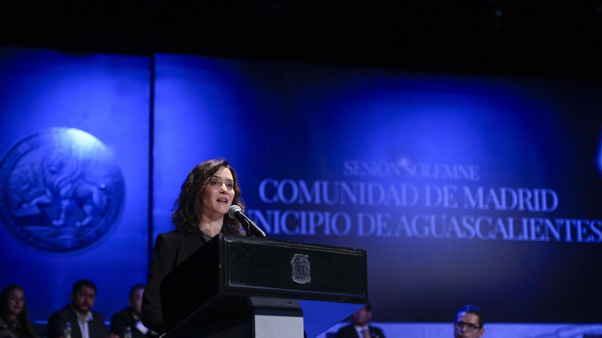 La presidenta de la Comunidad de Madrid, Isabel Díaz Ayuso.