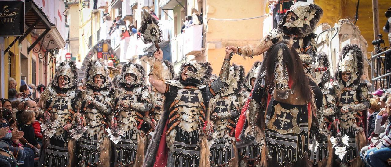 Imagen de las Fiestas de Moros y Cristianos de Alcoy de 2019, las últimas que se celebraron.