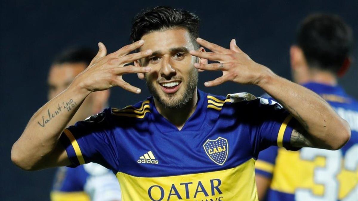 El 'Toto' Salvio consiguió abrir el marcador para Boca