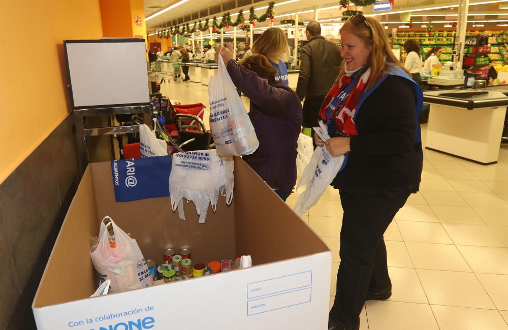 Bencosol pretende superar las 600.000 toneladas de alimentos en dos días de solidaridad en los supermercados de Málaga