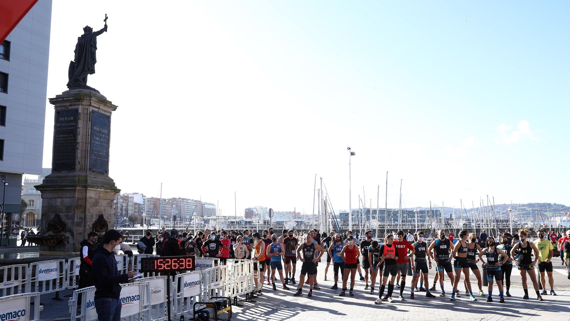 En imágenes: así fue la “Culomoyao Race” disputada en Gijón