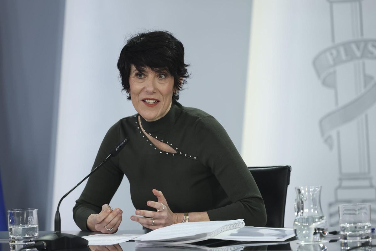 Elma Saiz, ministra de Inclusión, Seguridad Social y Migraciones.