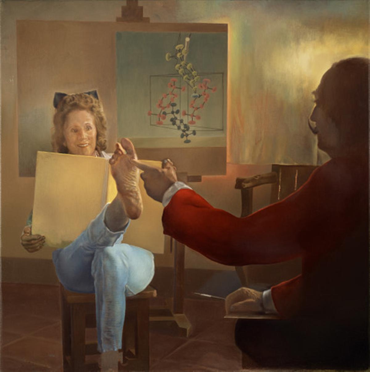 'Gala’s Foot. Stereoscopic Work' (1974)