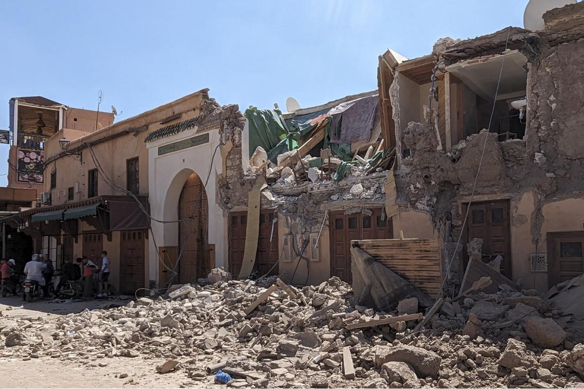 Terremoto en Marruecos con cientos de muertos, en imágenes Terremoto en Marruecos con cientos de muertos, en imágenes