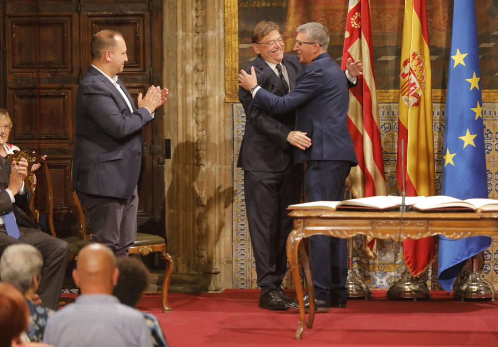 Toma de posesión de los consellers del Botànic II