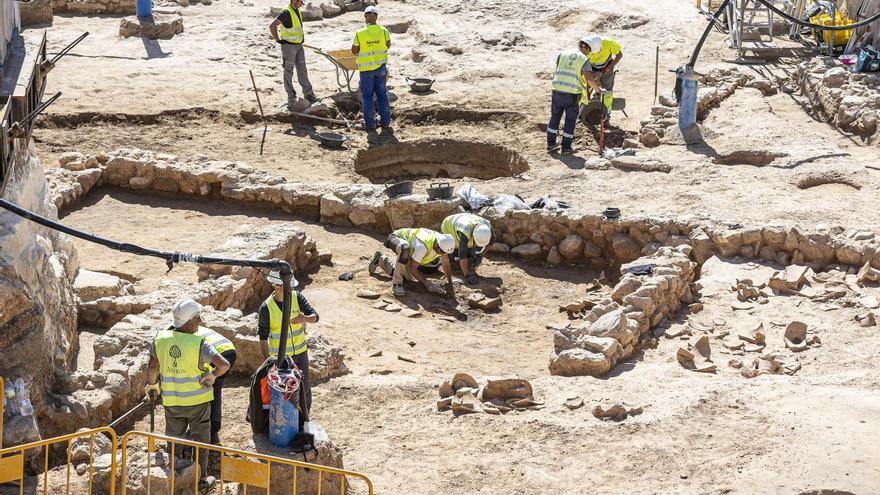 Novedades en las excavaciones de la Villa Romana de Alicante