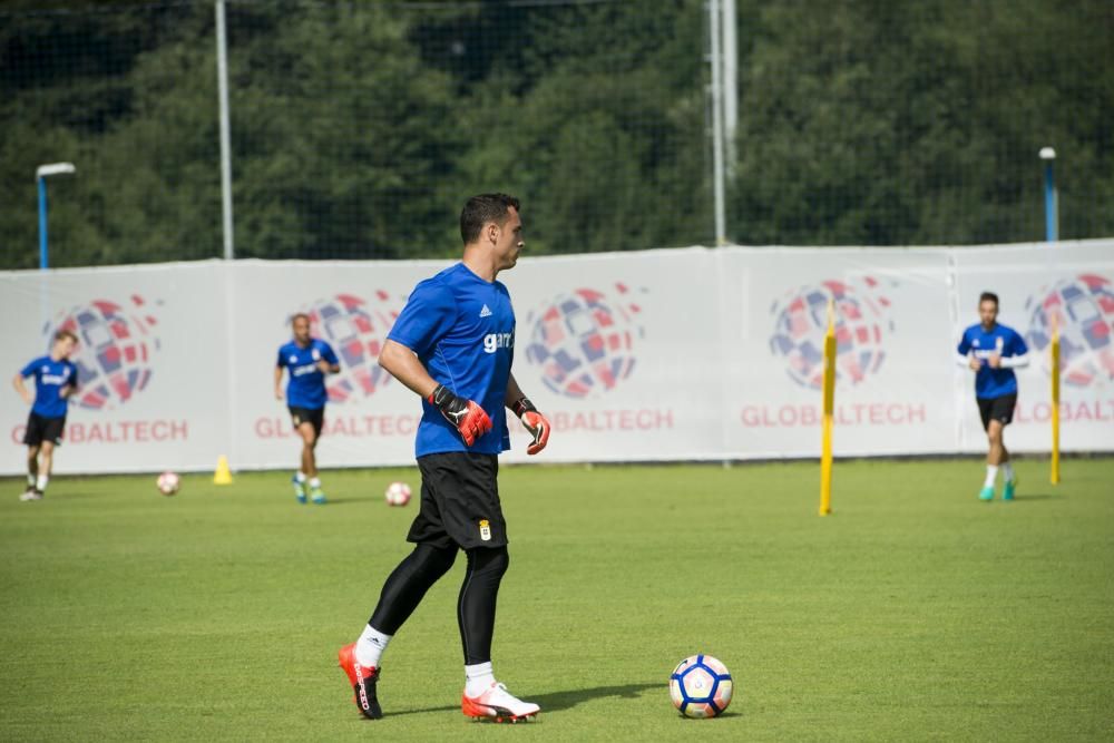 Entrenamiento del Real Oviedo